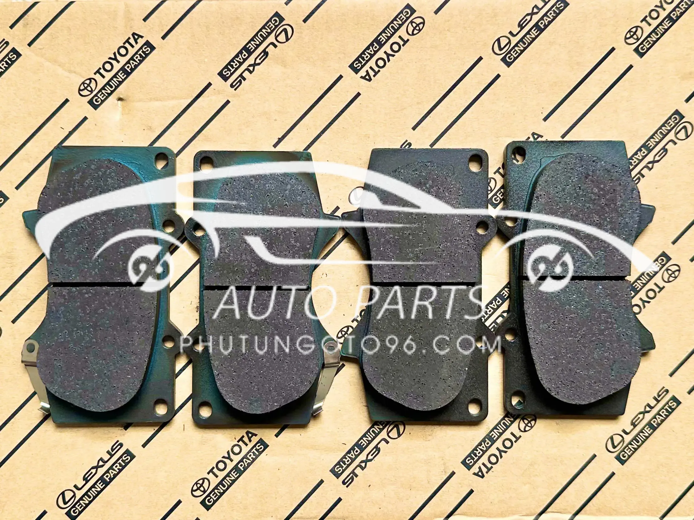 04465-60320 Má phanh trước Land Cruiser Prado, Lexus LX470, Fortuner