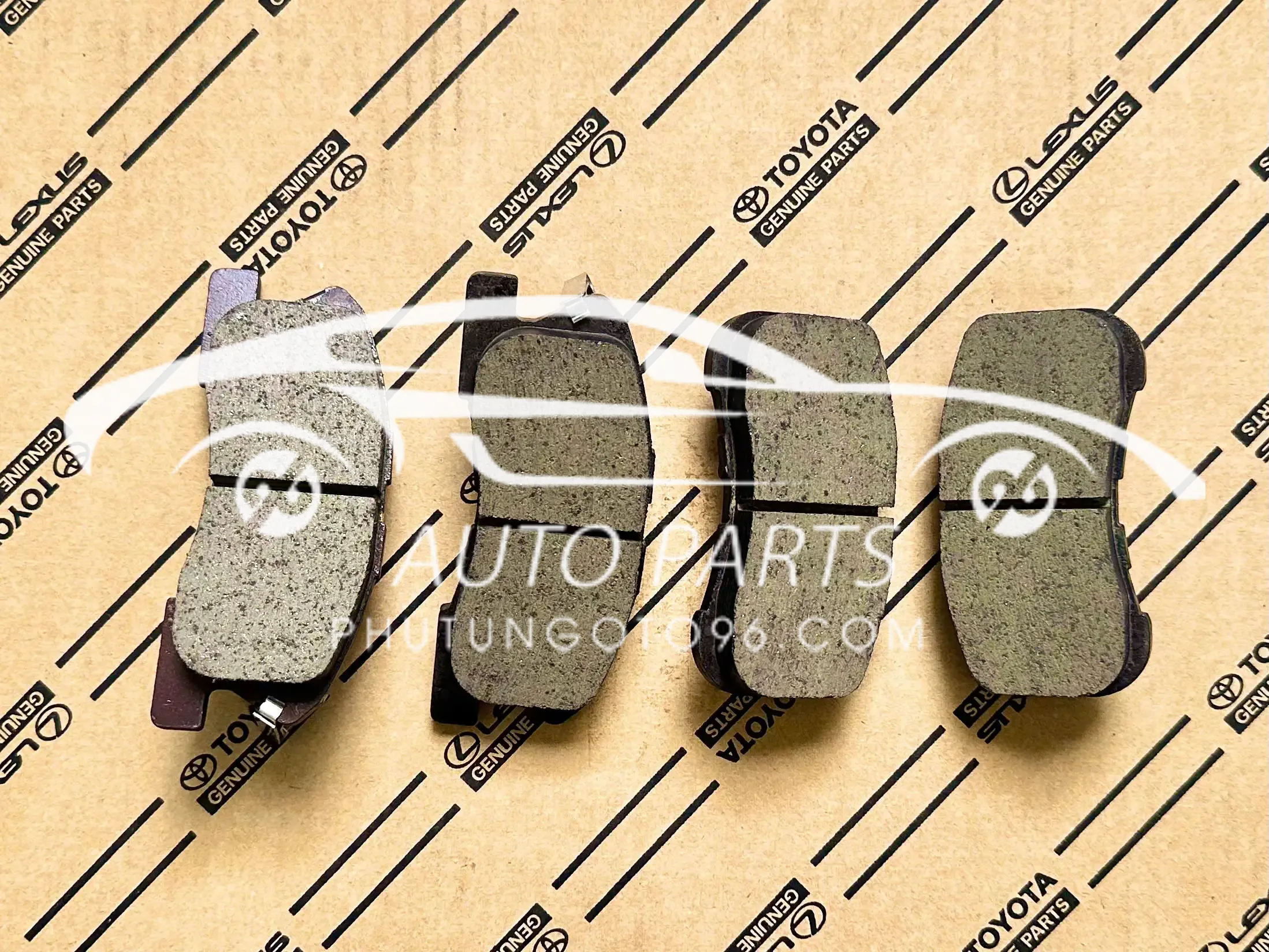 04465-YZZS3 Má phanh trước Wigo