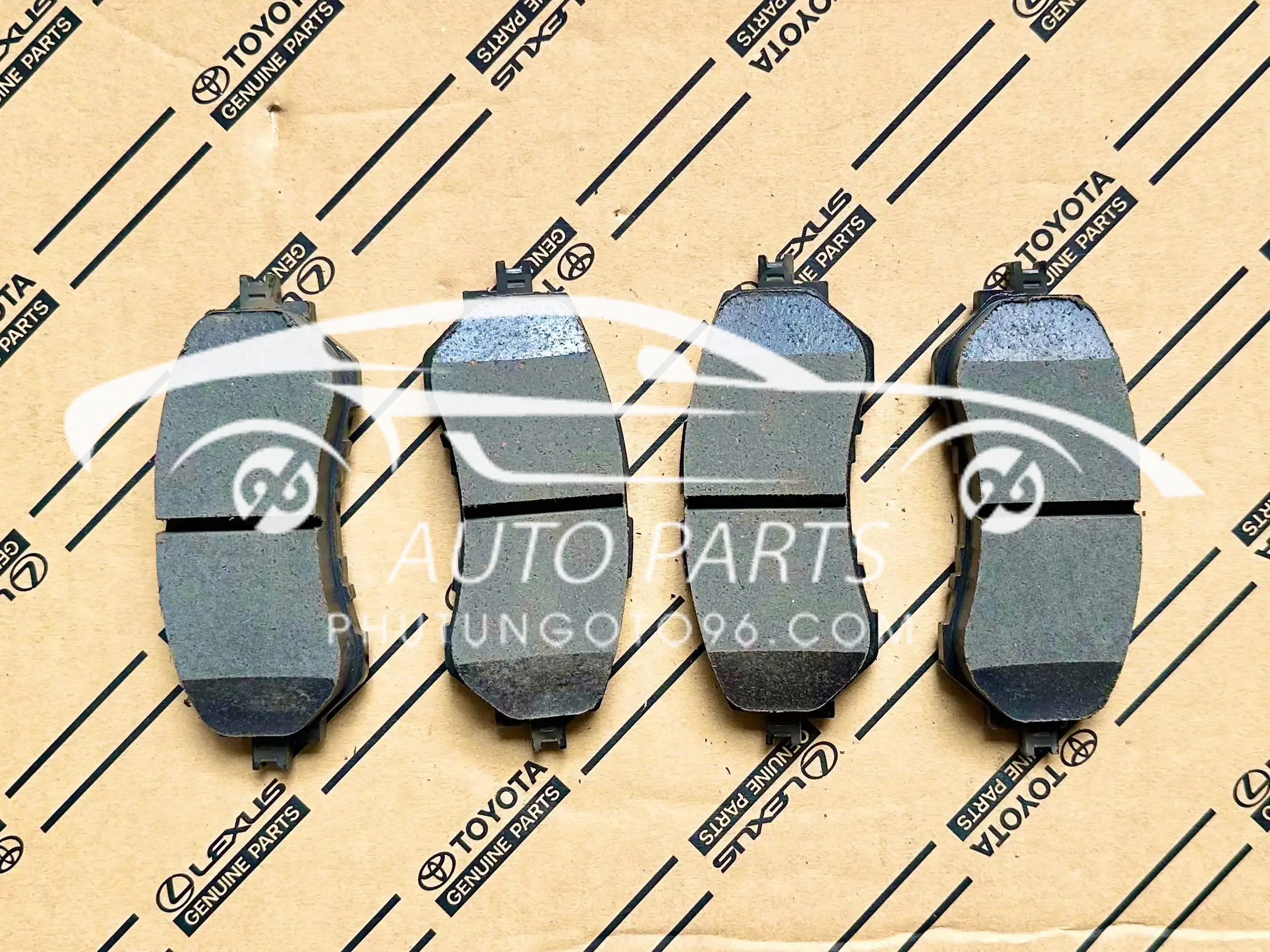 04465-YZZT7 Má phanh trước Vios