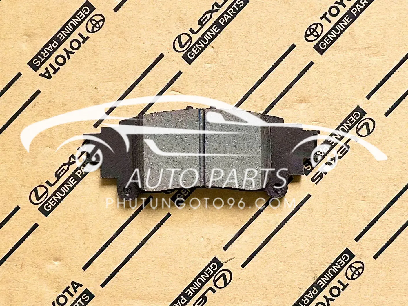 04466-47051 Má phanh sau Lexus RX350, Siena, Fortuner