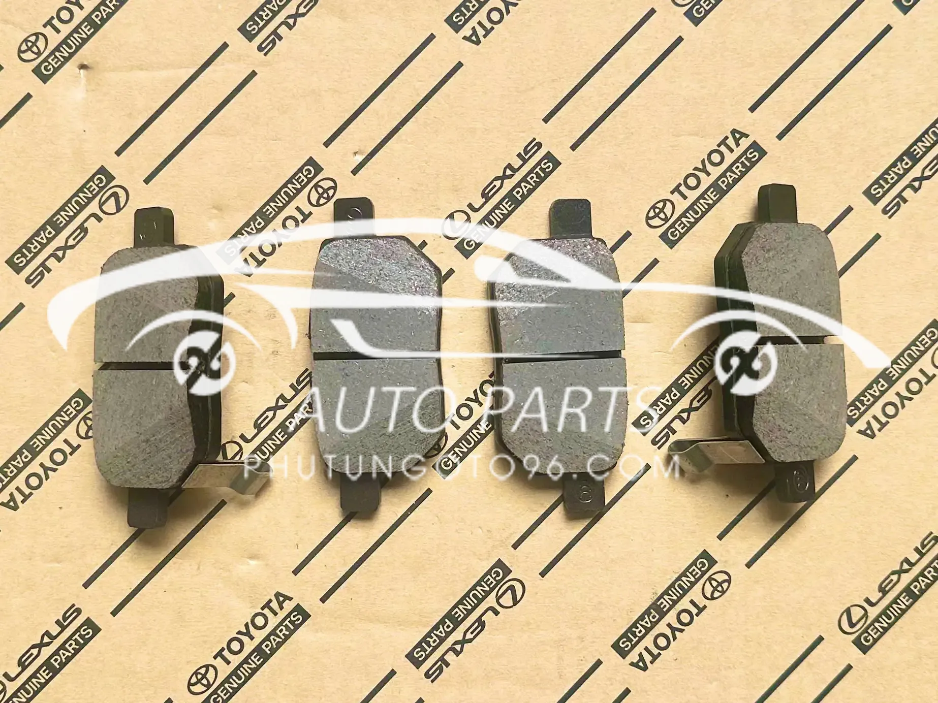 04466-47080 Má phanh sau Vios, Yaris, Altis