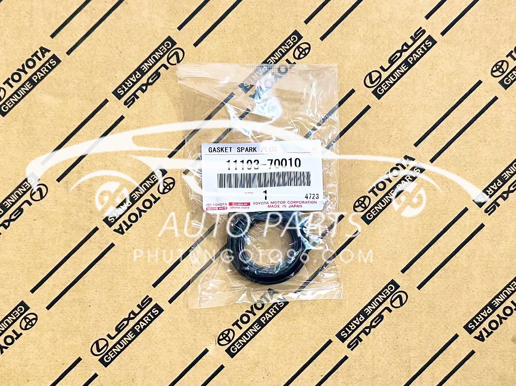 11193-70010 Phớt bugi Land Cruiser 1FZ, Camry 2GR, Lexus RX350 3MZ, Lexus LX570