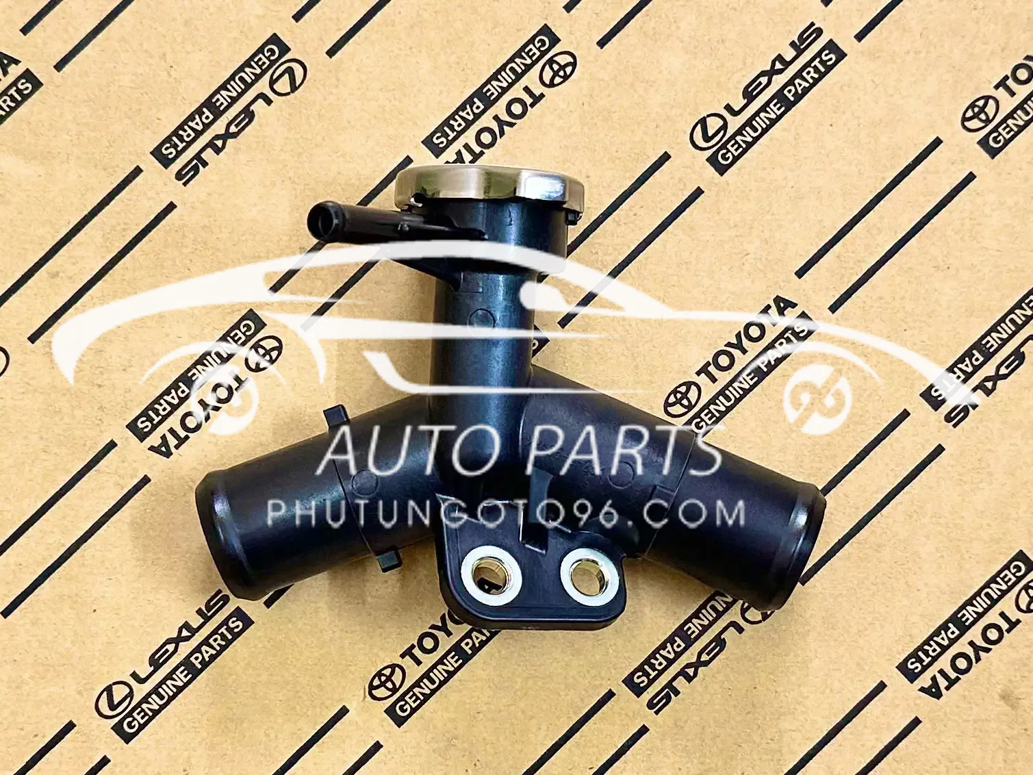 16502-21080 Cổ đổ nước làm mát Vios, Yaris