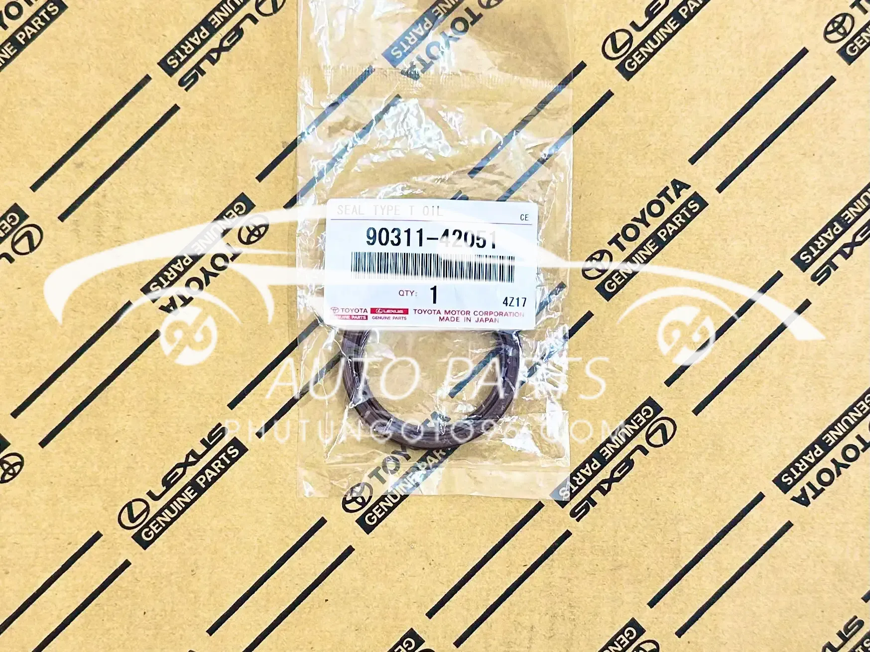 35168-12091 Gioăng đáy cát te hộp số tự động Altis, Vios 2NR, Cross