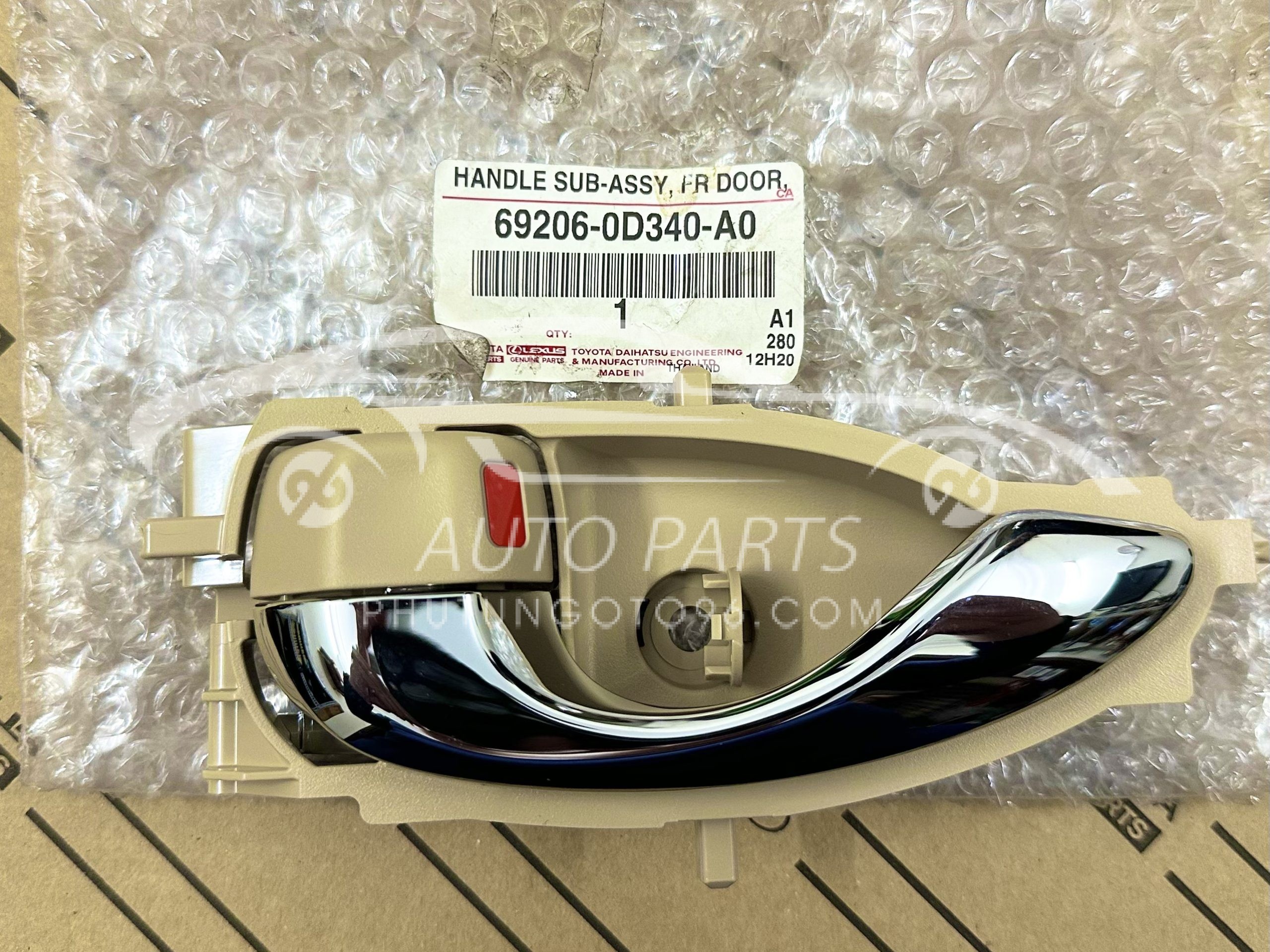 69206-0D340-A0 Tay mở cửa trong Vios 2020-2022 LH