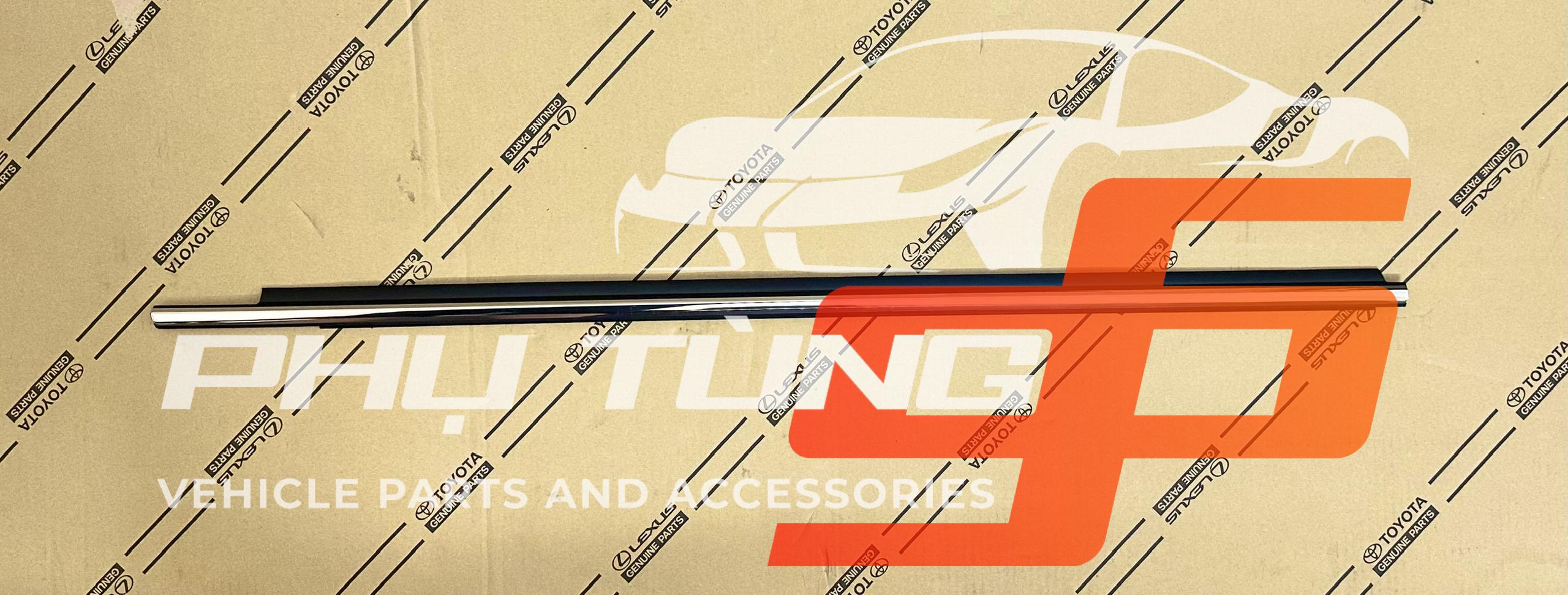 75711-60080 Nẹp chân kính trước ngoài Lexus GX470 RH