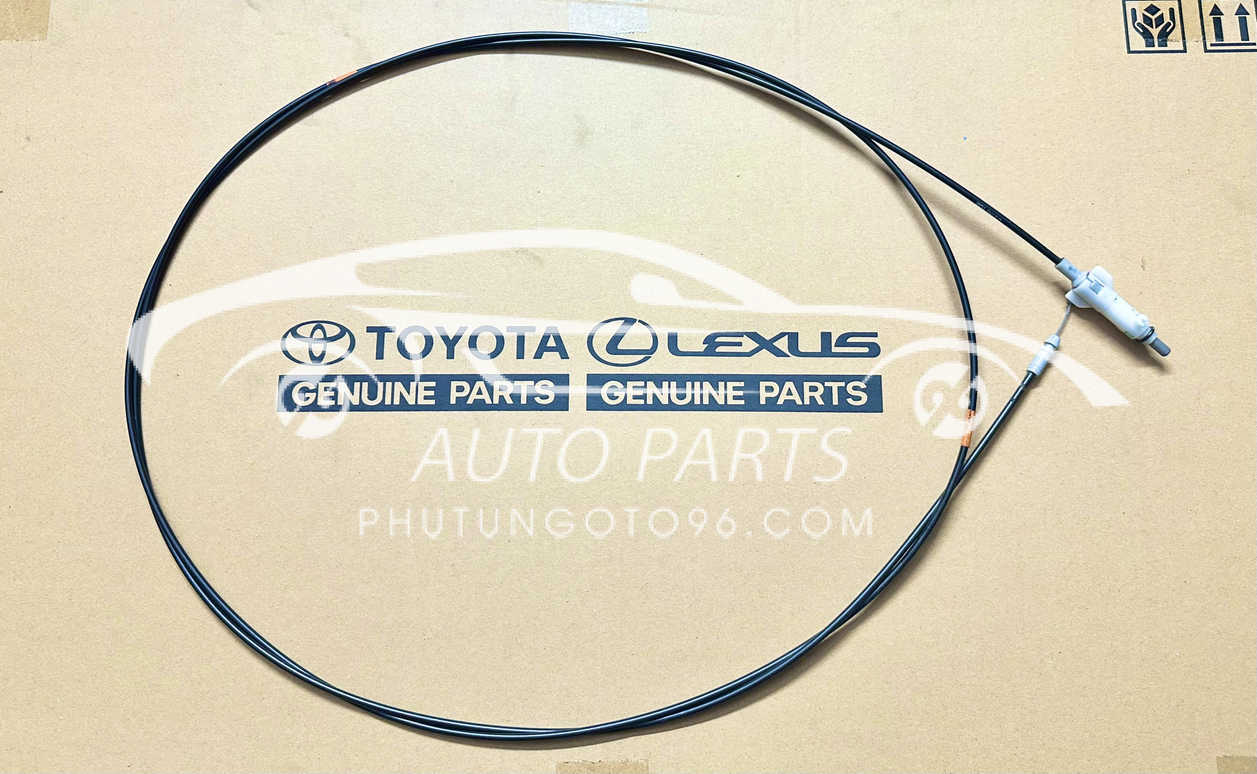 77035-0D150 Cáp mở nắp bình xăng Vios 2008-2013, Yaris