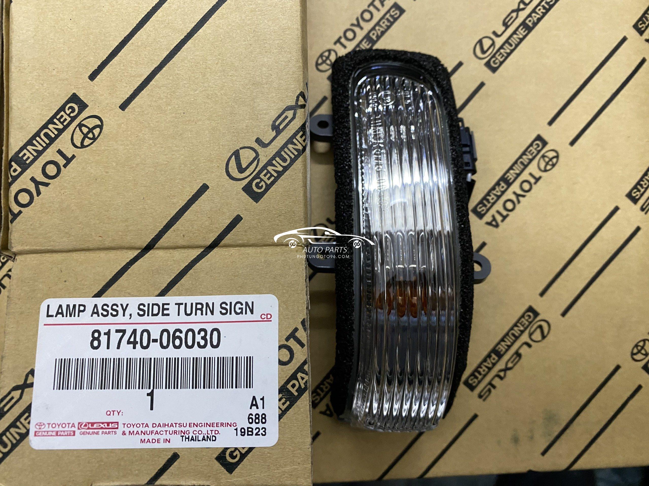 81740-06030 Đèn xi nhan gương Altis - Vios - Camry 2008 - 2013 LH