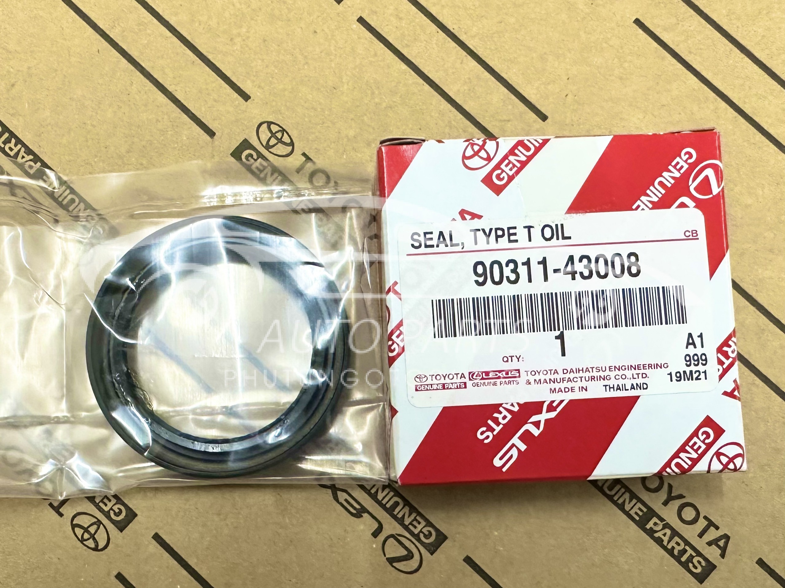 90311-43008 Phớt đuôi hộp số Fortuner, Prado 2010 (58*43*8 )