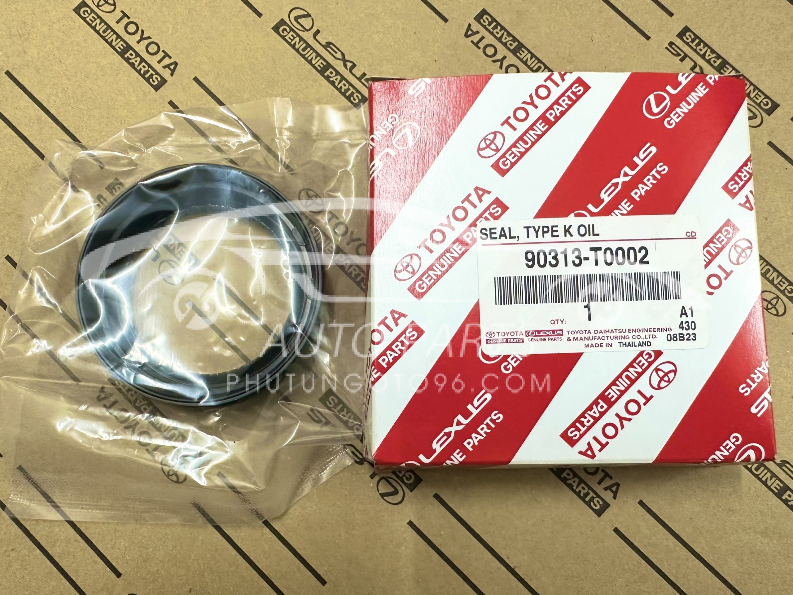 90313-T0002 Phớt láp sau ngoài Hilux - Fortuner (75*56*18)